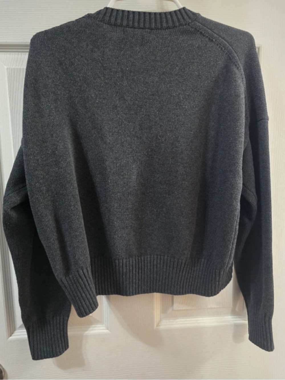 Quince 100% Organic Cotton Boyfriend Crew Sweater XS - Picture 4 of 6